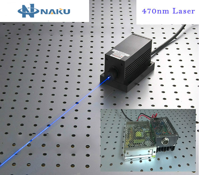 470nm blue laser with standard power supply