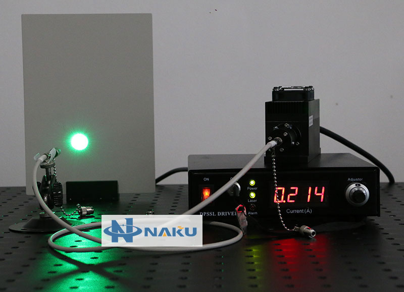 505nm 100mW 激光二极管绿色光纤耦合激光系统
