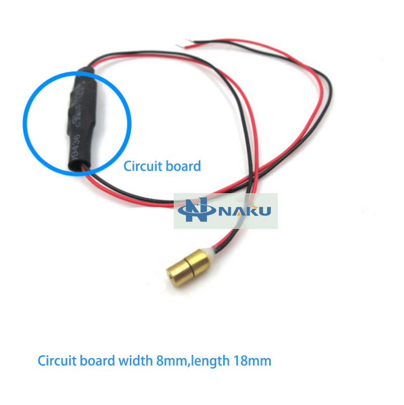 515nm 520nm green dot laser module 4mm small size