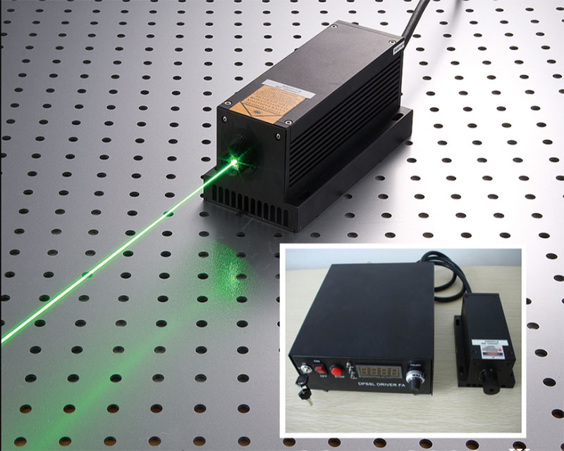 green high power laser