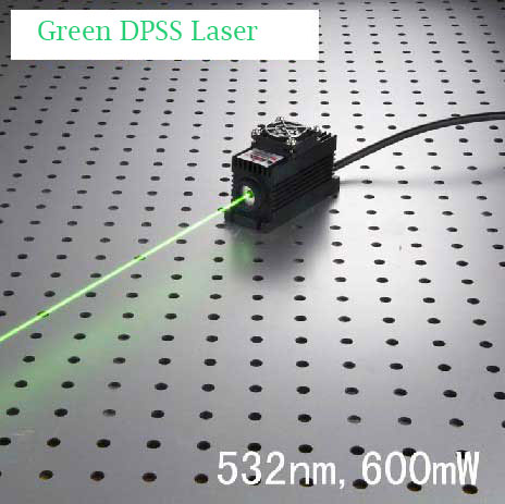 532nm 400mW~500mW 绿光 DPSS激光器 绿光泵浦激光固体激光器 - 点击图像关闭