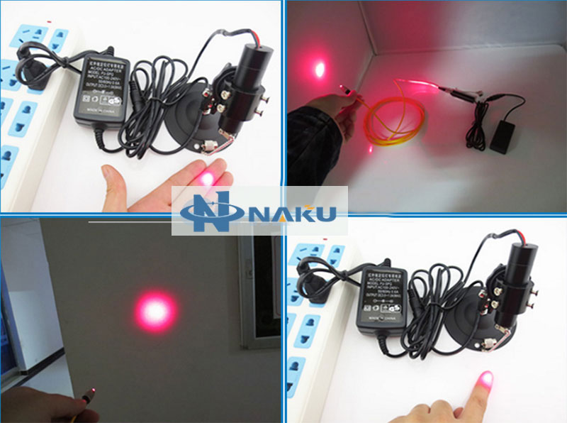 650nm 100mw Single mode fiber coupled Red laser module