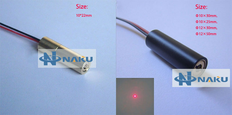 24V 1mW 650nm Red Dot laser module positioning lase