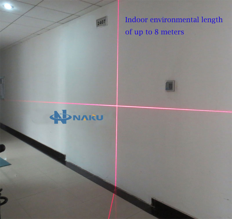 650nm Red Crosshair laser module Ultra-fine linewidth Vertical 90 degrees