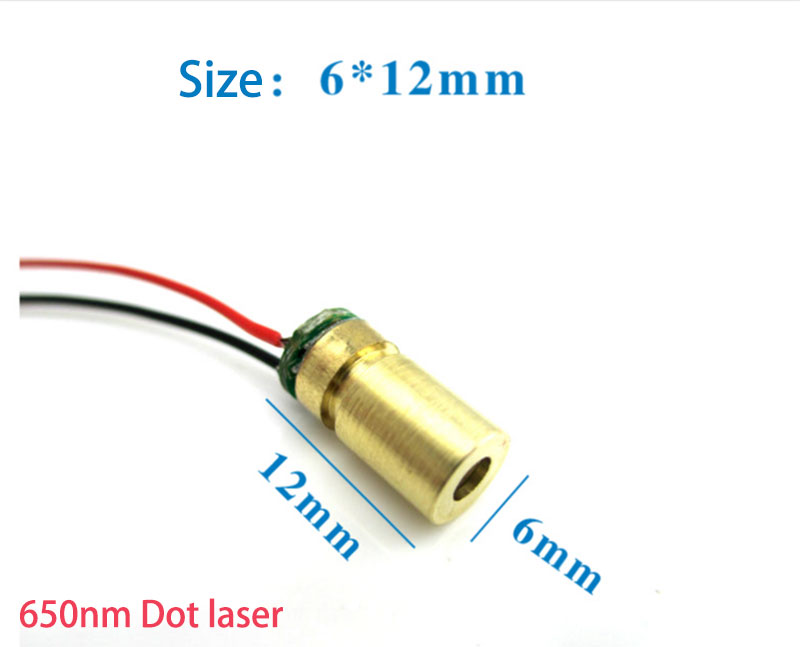 650nm 0.4mW-5mW 点状 红色激光模组 1000个 支持定制