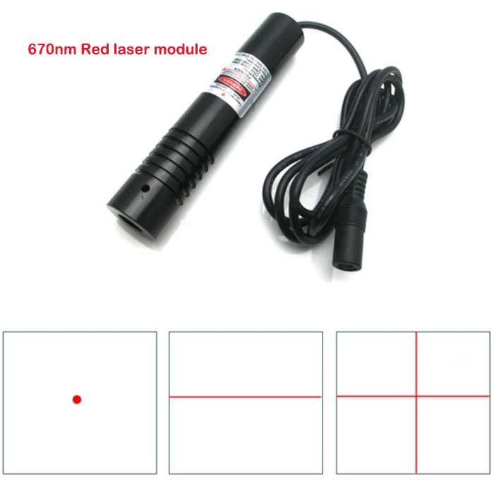 670nm 5mW 红色激光模组定位灯/可定制 670nm 5mW 红色激光模组定位灯/可定制