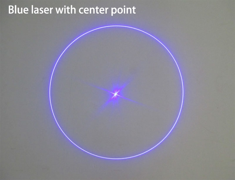 High Power Circle laser with center point