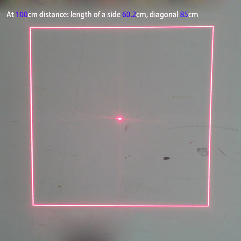 HIgh Power Red Green Blue Square laser module