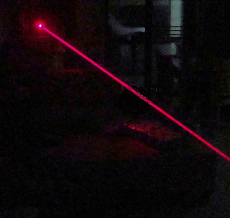 655nm 250mW 红色激光模组 宽电压 5V 12V 24V 高功率密室逃逸激光室
